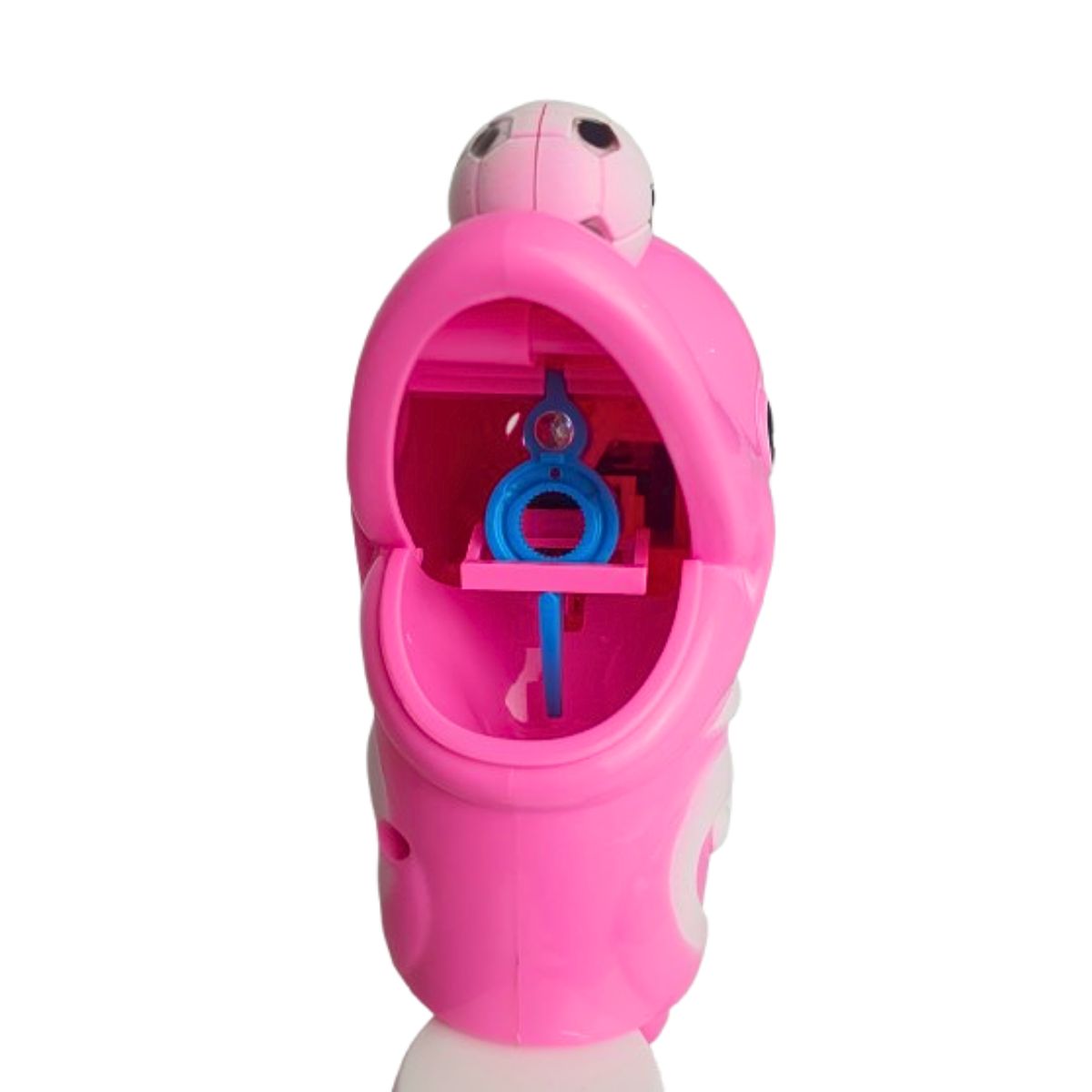 Brinquedo Pistola Lança Bolha Golfinho Rosa Com Som E Luz Brinquedo Pistola Lança Bolha Golfinho Rosa Com Som E Luz